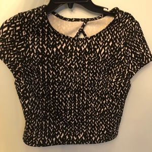 EXPRESS BOSS BIT$& Cropped Top shirt